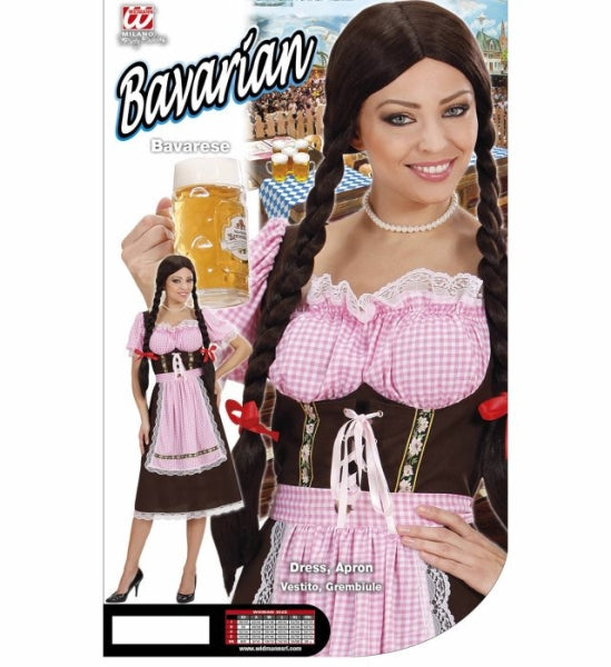Disfraz de Tirolesa largo Tiroleses Oktoberfest Widmann