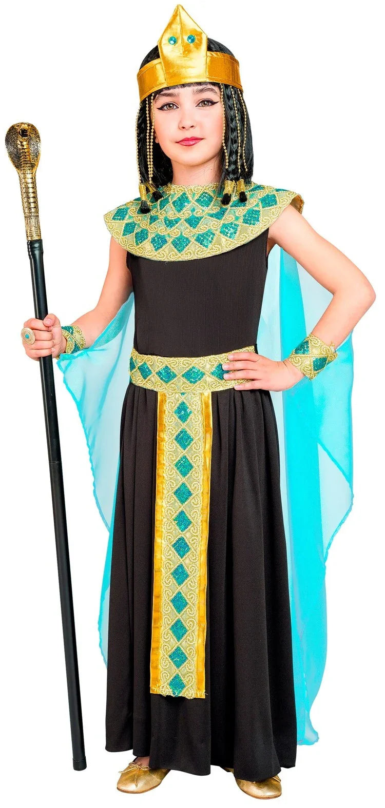 Disfraz egipcio para niña