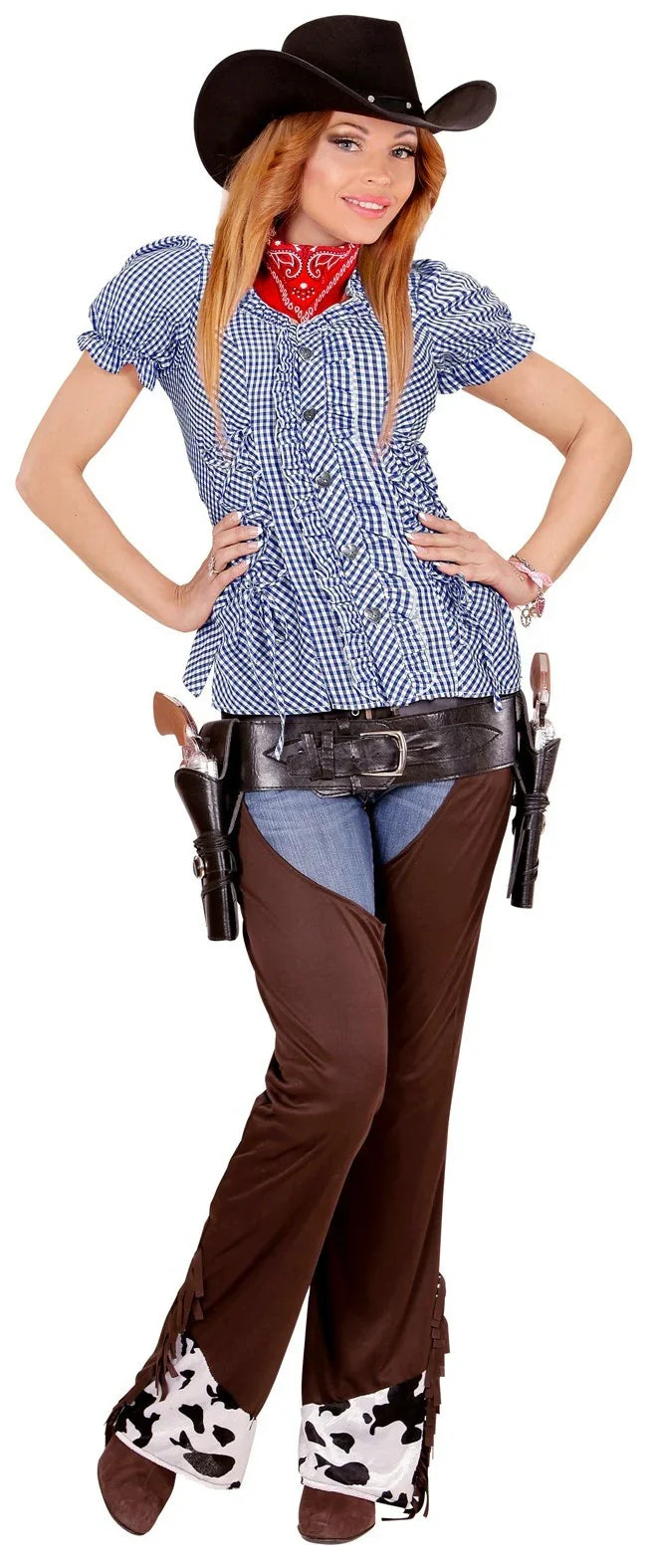 Camisa Tirolesa de Cuadros Azules para Mujer Camisas Tirolesas y de Oktoberfest Widmann