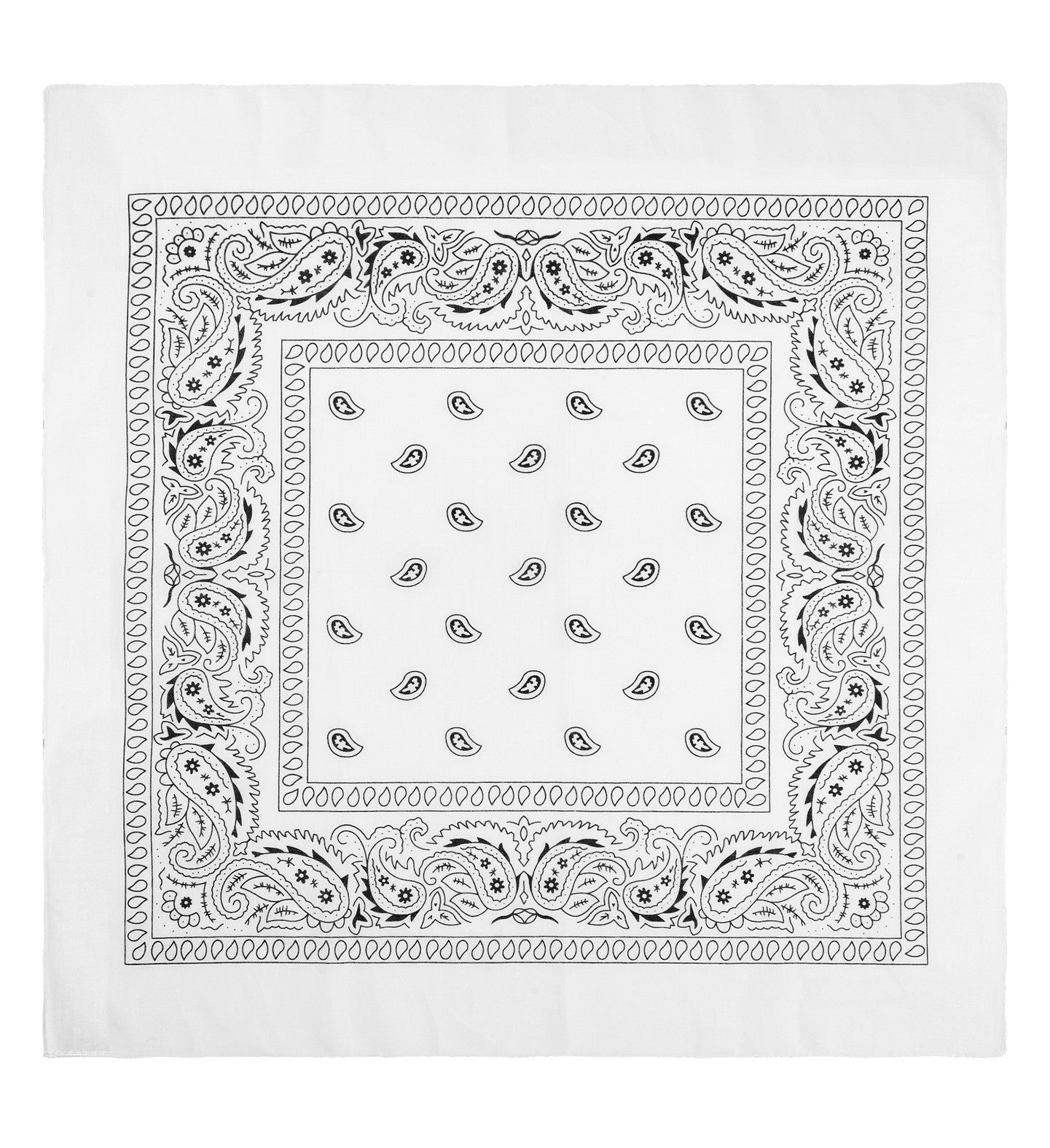 Pañuelo Bandana Blanco para Adulto Pañuelos y Bandanas Widmann