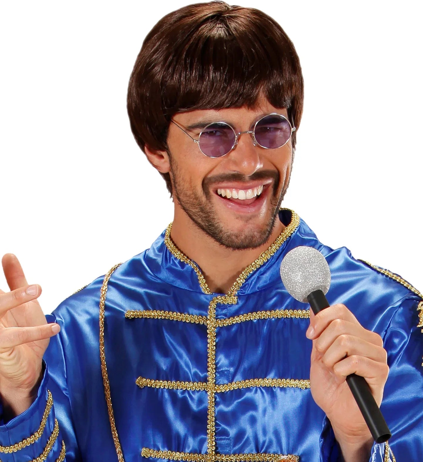 Micrófono de Cantante Plateado Músicos y Cantantes Widmann