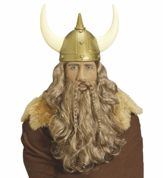 Casco Vikingo con Cuernos y Pico Cascos Widmann