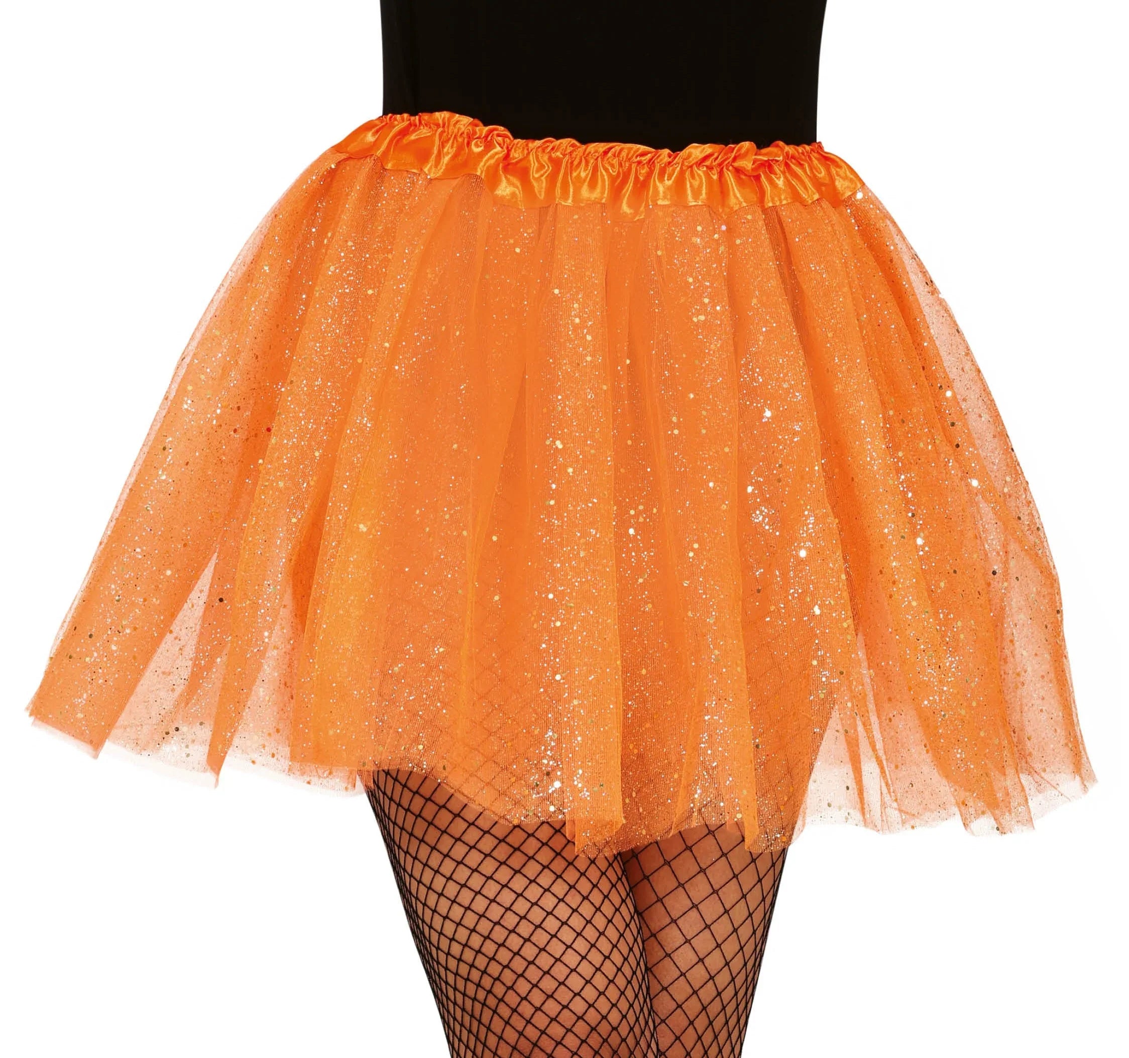Tutú Naranja con Purpurina para Mujer Tutús Guirca