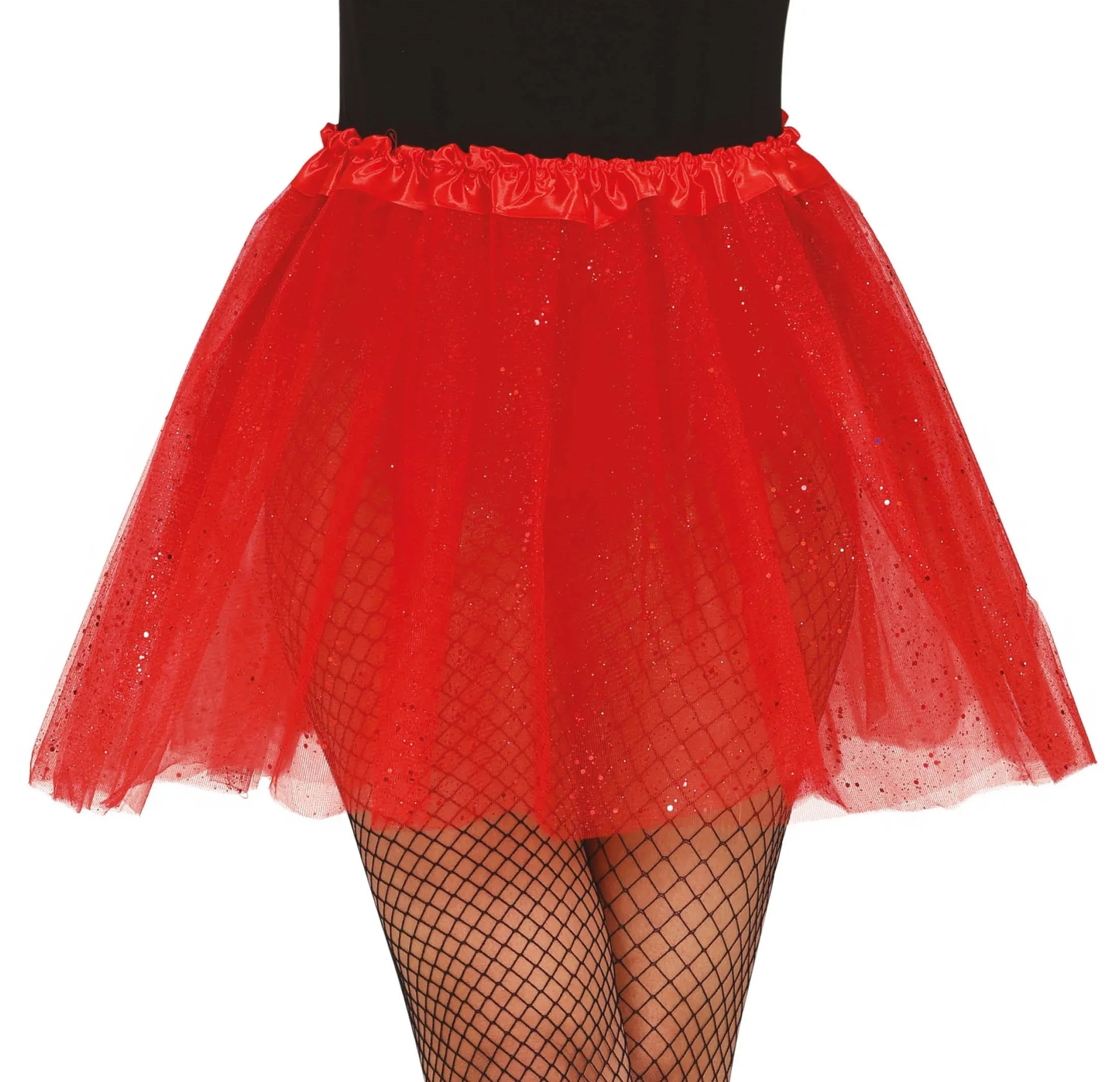 Tutú Rojo con Purpurina para Mujer Tutús Guirca