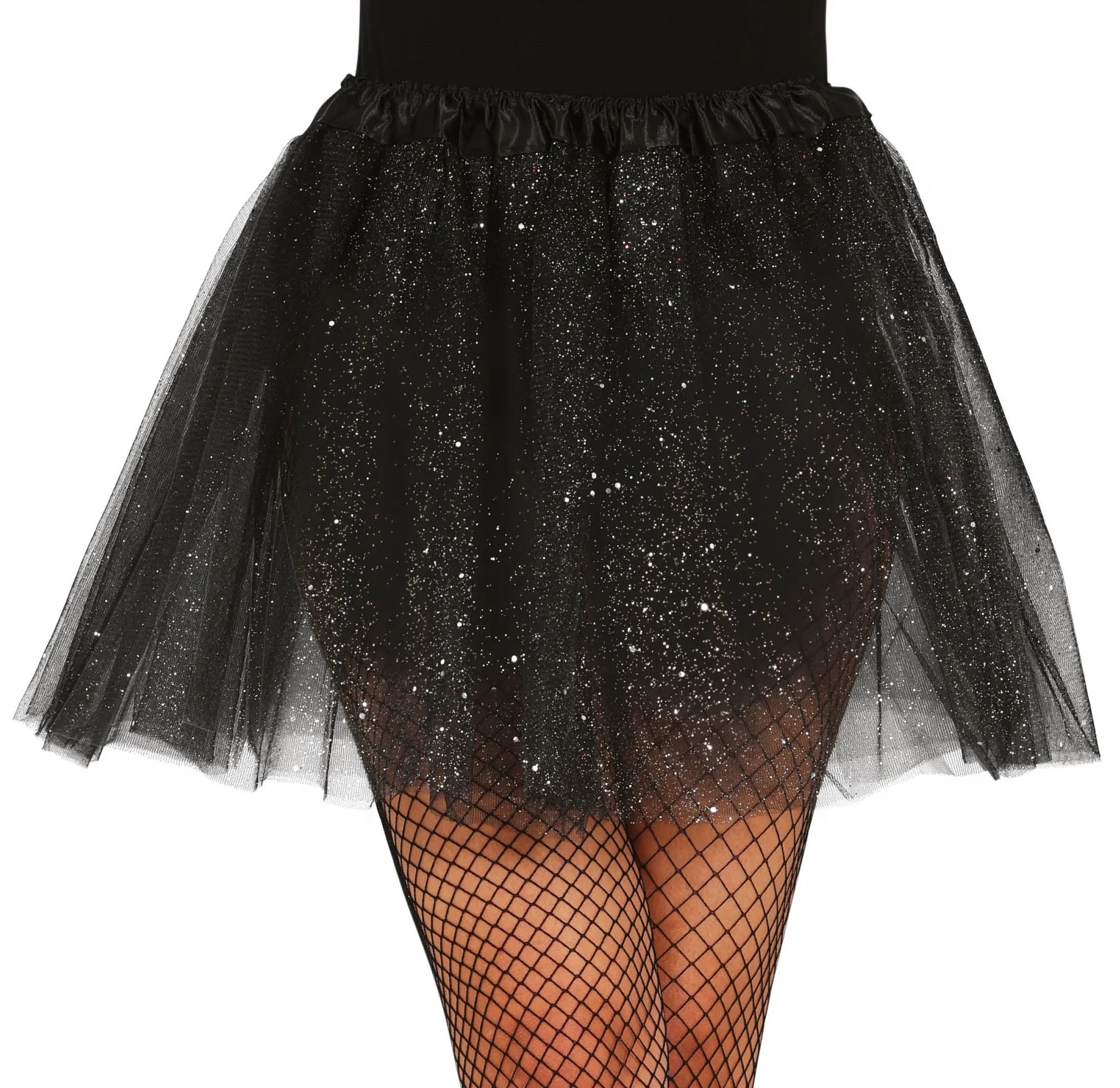 Tutú Negro con Purpurina para Mujer Tutús Guirca