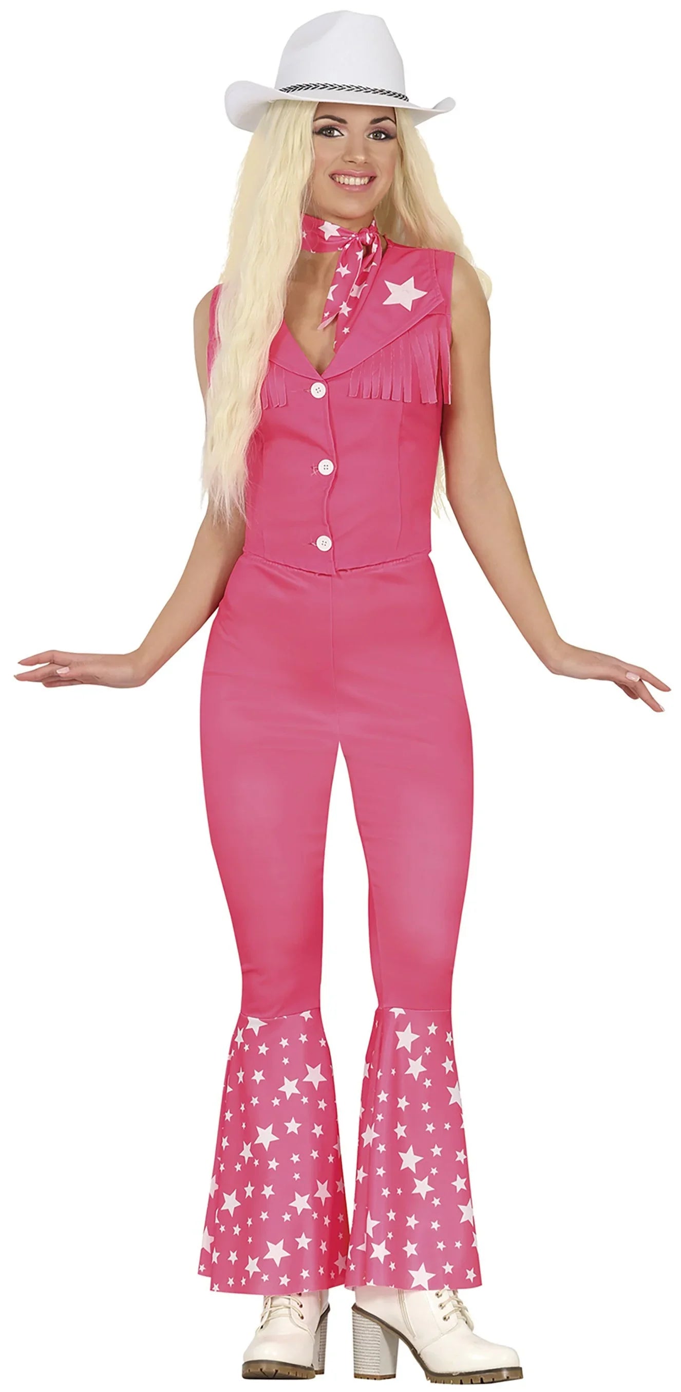 Disfraz de Barbie Vaquera Rosa para Mujer Barbie Guirca