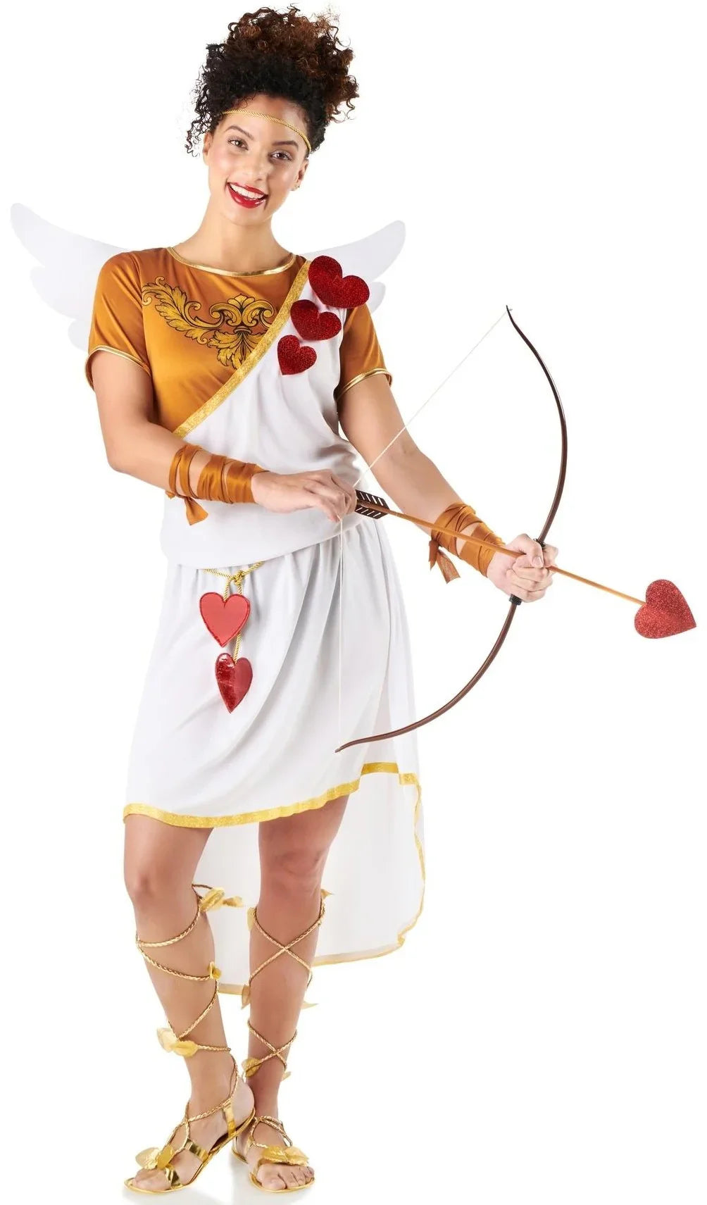 Disfraz de Dios Cupido para Mujer Dioses Romanos y Griegos Kimokawaii