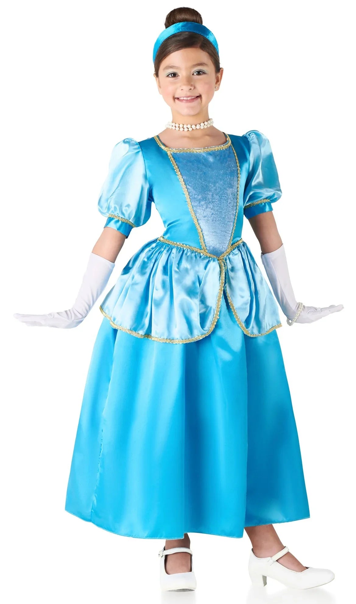 Disfraz Cenicienta Niña Años Vestido De Princesa Traje Encanto