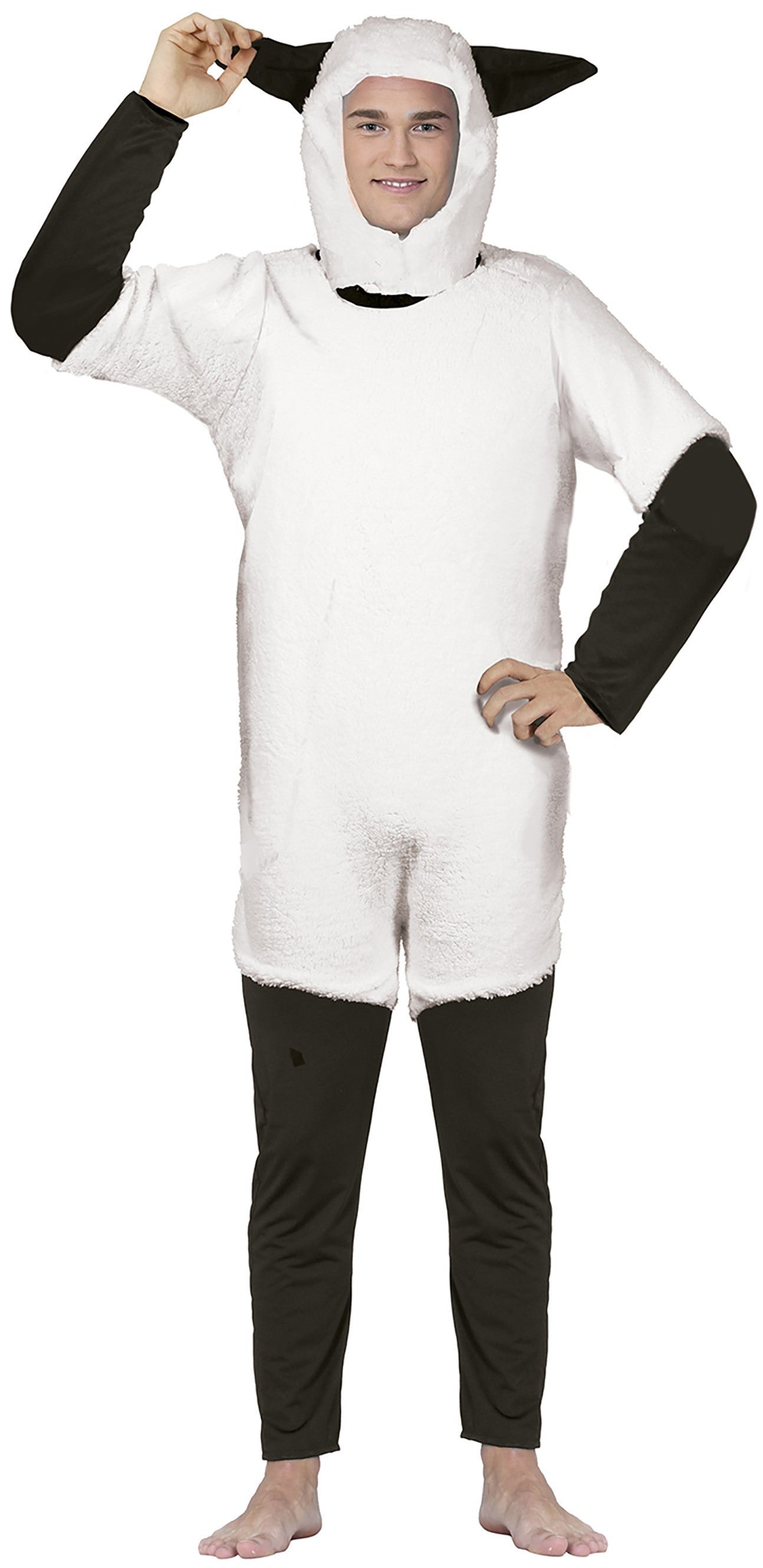 Disfraz de Oveja Blanca para Hombre Oveja Guirca