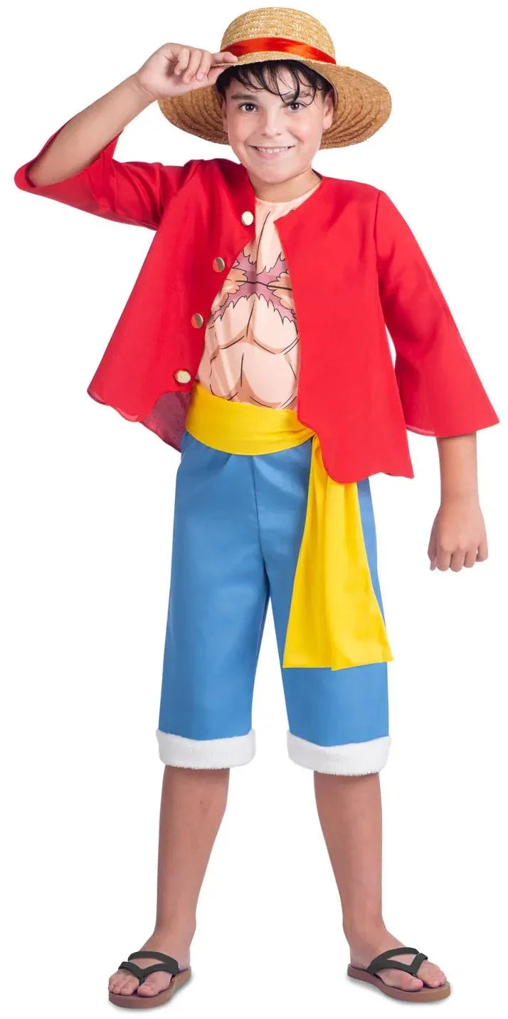 Disfraz de Luffy One Piece para Niño One Piece Viving