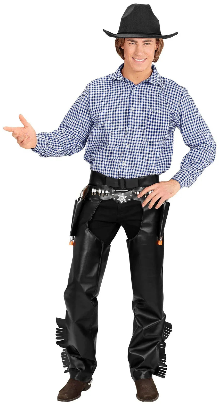 Camisa Oktoberfest de Cuadros Azules para Hombre Camisas Tirolesas y de Oktoberfest Widmann