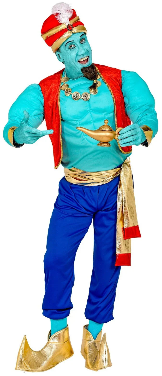 Disfraz de Genio Mágico de la Lámpara para Hombre Genio de la Lámpara Widmann
