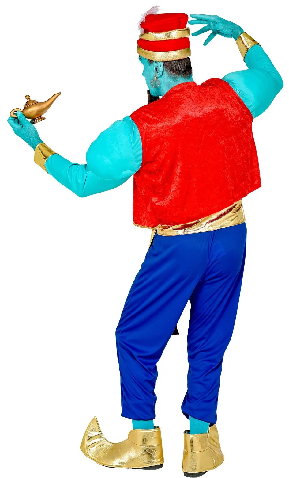 Disfraz de Genio Mágico de la Lámpara para Hombre Genio de la Lámpara Widmann