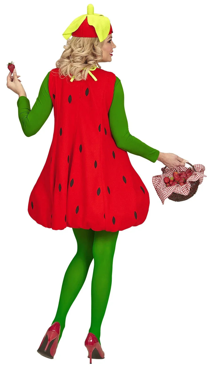 Disfraz de Fresa de Temporada para Adulto Fresa Widmann