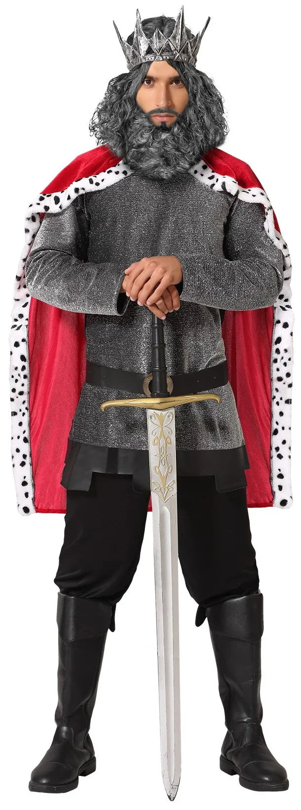 Disfraz de Rey Medieval con Capa para Hombre DISFRACES Atosa