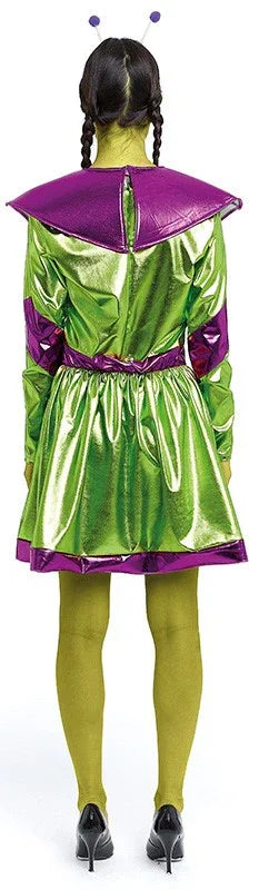 Disfraz de Extraterrestre Galáctica para Mujer Extraterrestres Partilandia