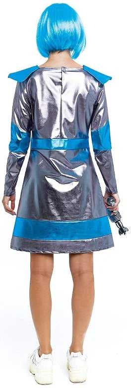 Disfraz de Viajera Galáctica para Mujer Astronautas Partilandia