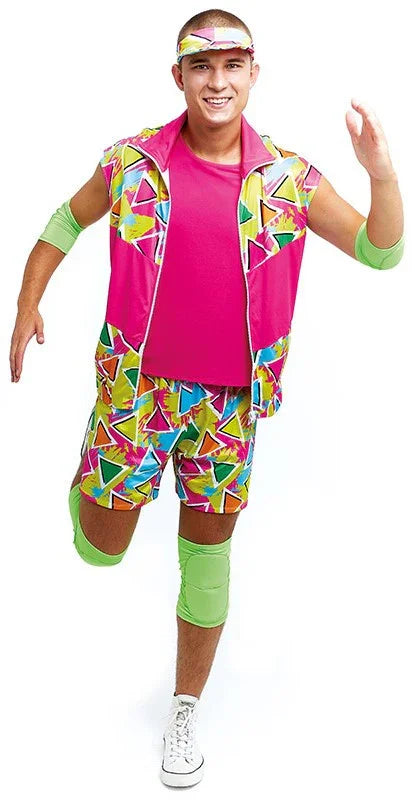 Disfraz de Ken Patinador Años 80 para Hombre Comprar Online