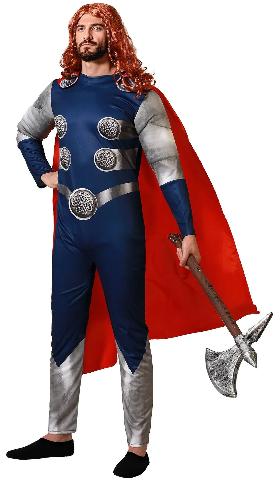 Disfraz de Thor con Capa para Adulto Thor Atosa