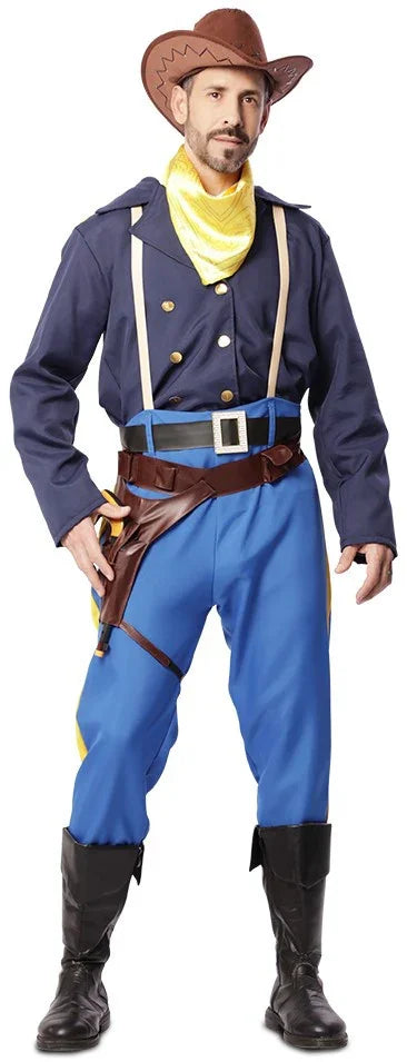 Disfraz de Capitán del Séptimo de Caballería para Hombre Vaquero EuroCarnavales