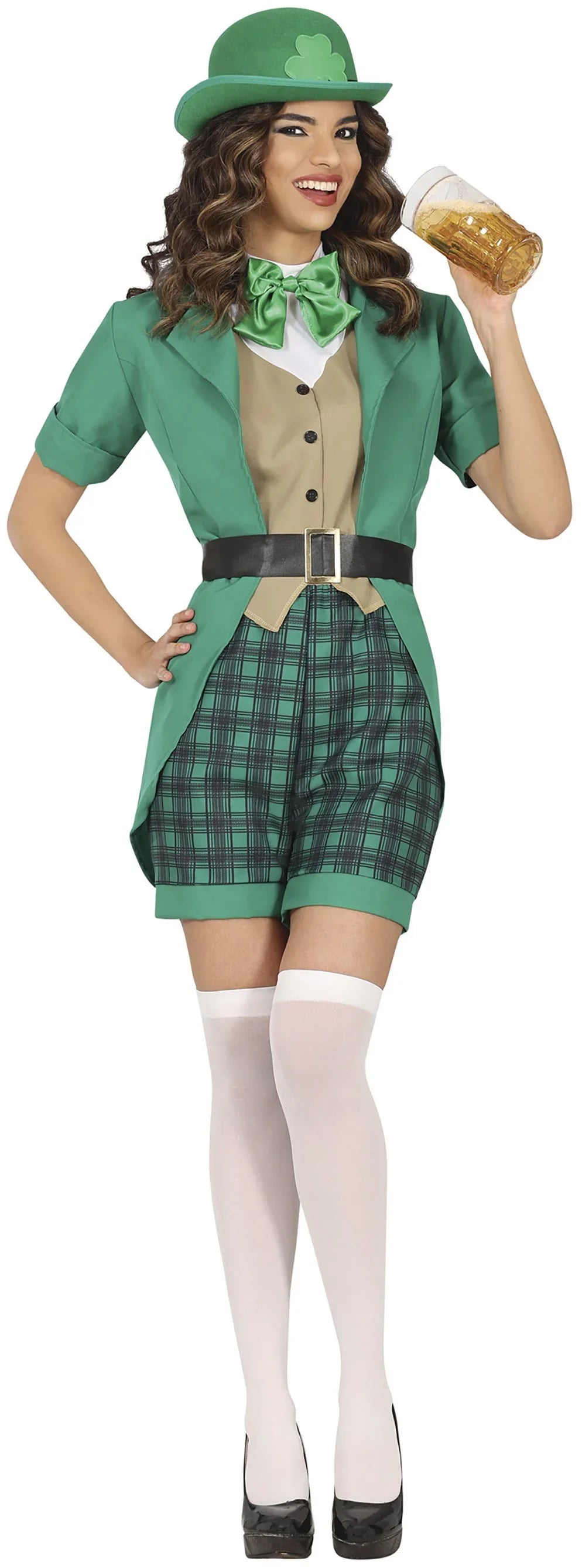 Disfraz de Irlandesa Saint Patrick's Day para Mujer Hadas, Duendes y Elfos Guirca