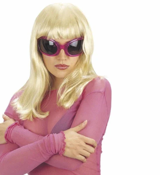 Peluca Rubia con Flequillo Lisa COMPLEMENTOS Widmann