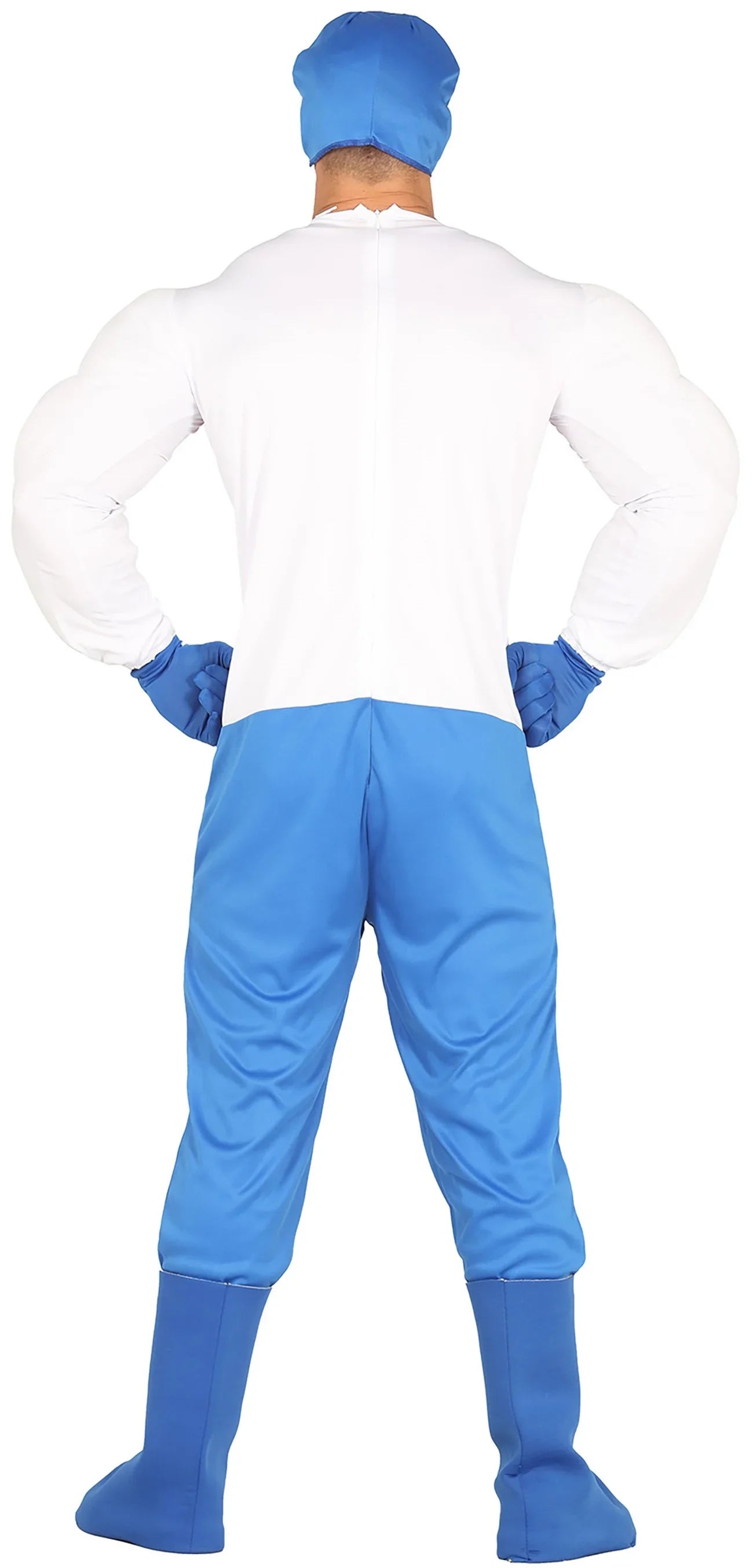 Disfraz de Capitán Estrella Musculoso para Adulto Capitán América Guirca