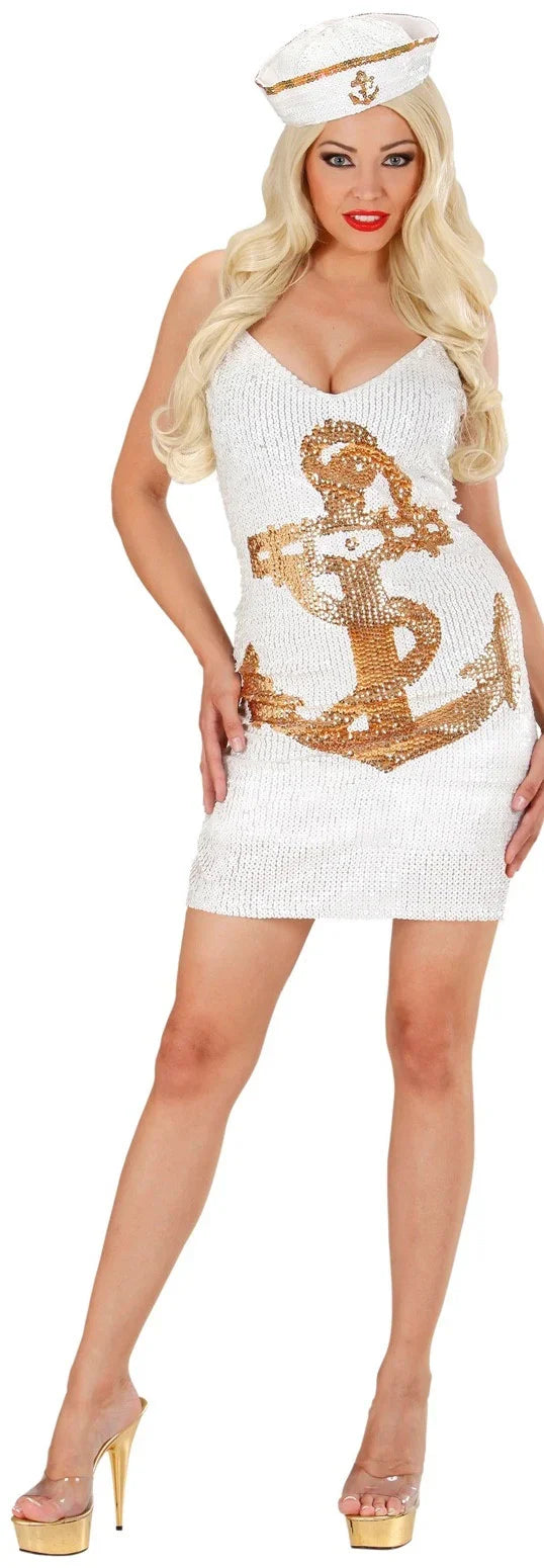 Vestido de Lentejuelas - Marinera - Marineros Widmann