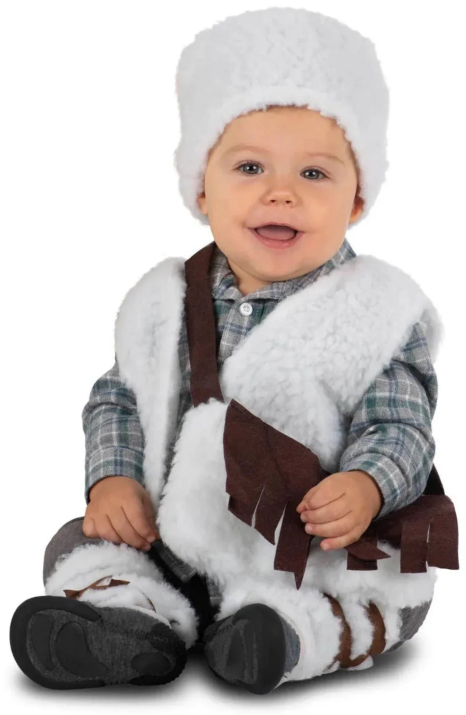 Disfraz de Pastorcillo con Zurrón para Niño Pastores Viving