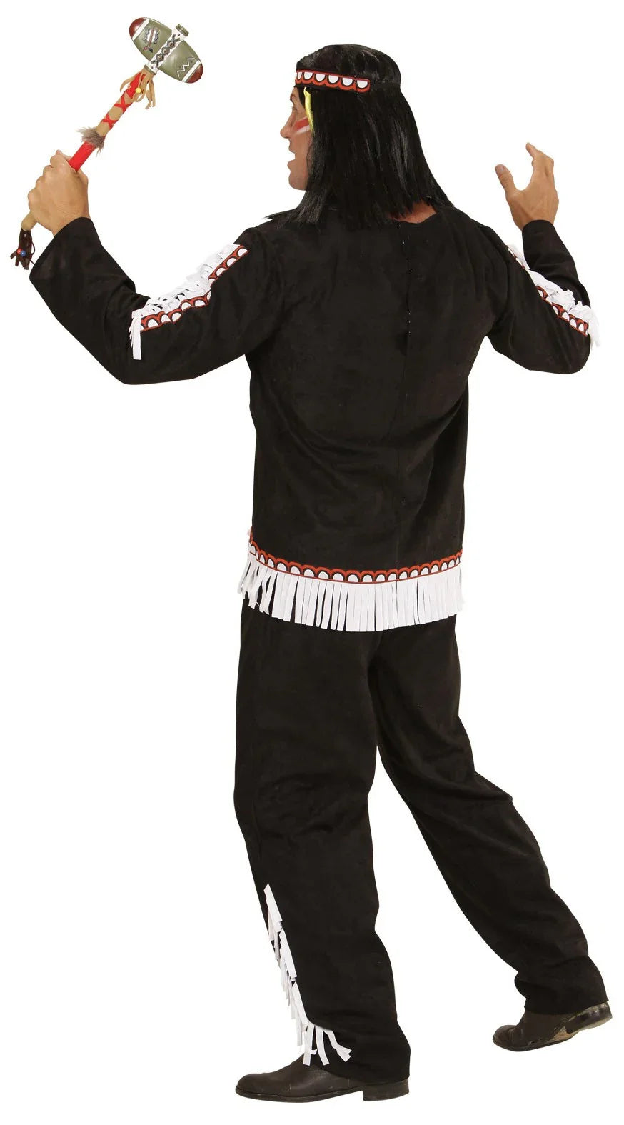 Disfraz de Indio Negro para Hombre Adultos Widmann
