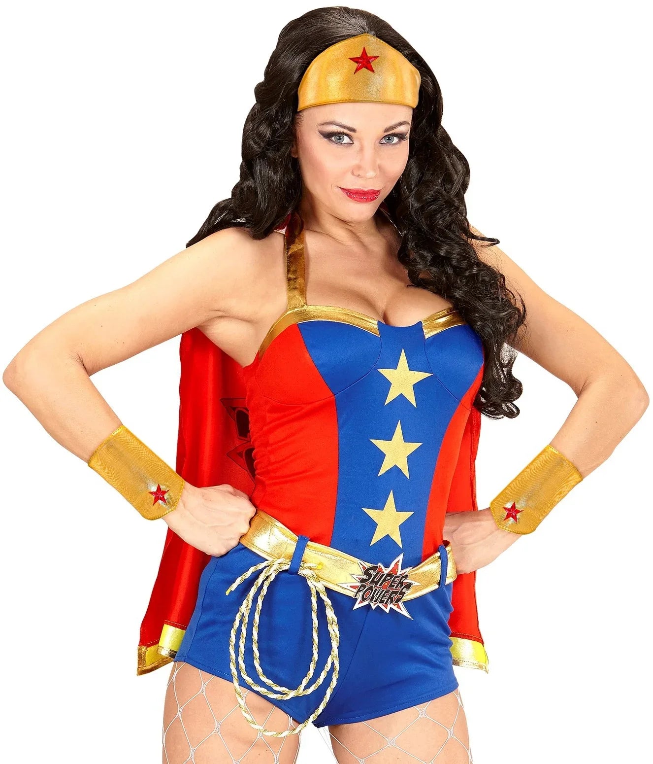 Tiara y Brazaletes Dorados de Wonder Lady Wonder Woman Widmann