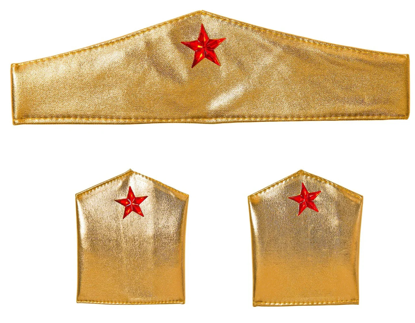 Tiara y Brazaletes Dorados de Wonder Lady Wonder Woman Widmann