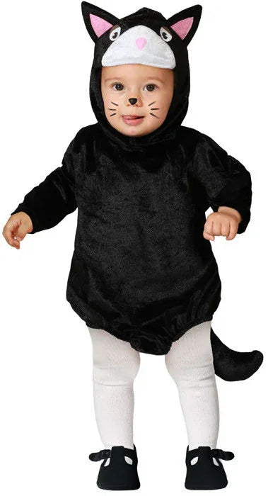 Disfraz de Gato Negro para Bebé Gato Atosa