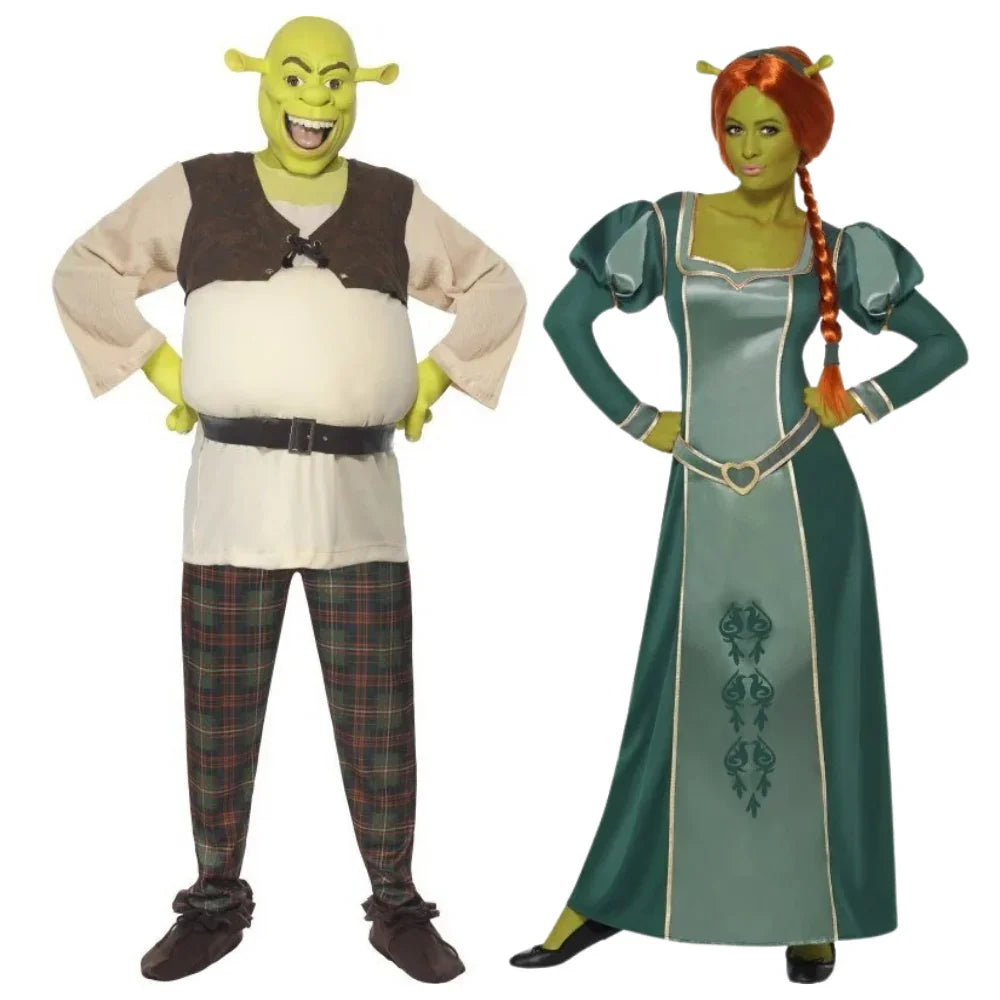 Disfraces en Pareja de Shrek y Fiona Shrek Disfraces Simon