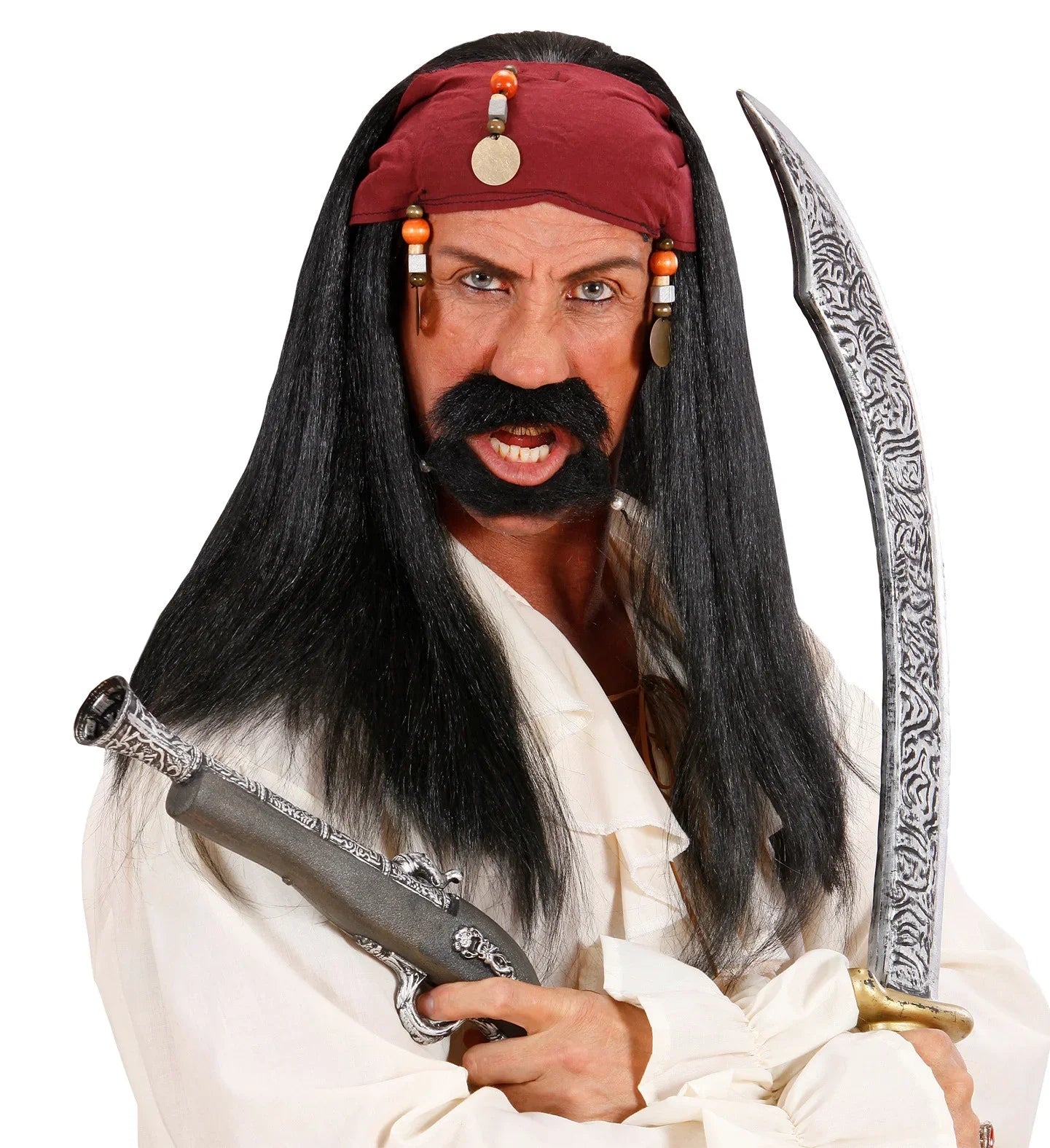 Trabuco Decorado Pirata COMPLEMENTOS Widmann