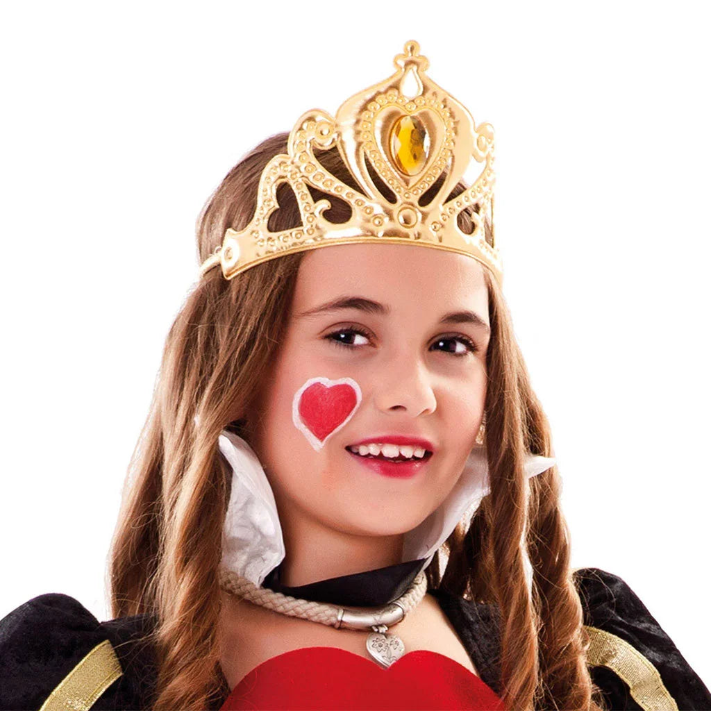 Corona Dorada de Reina Infantil Coronas y Tiaras EuroCarnavales