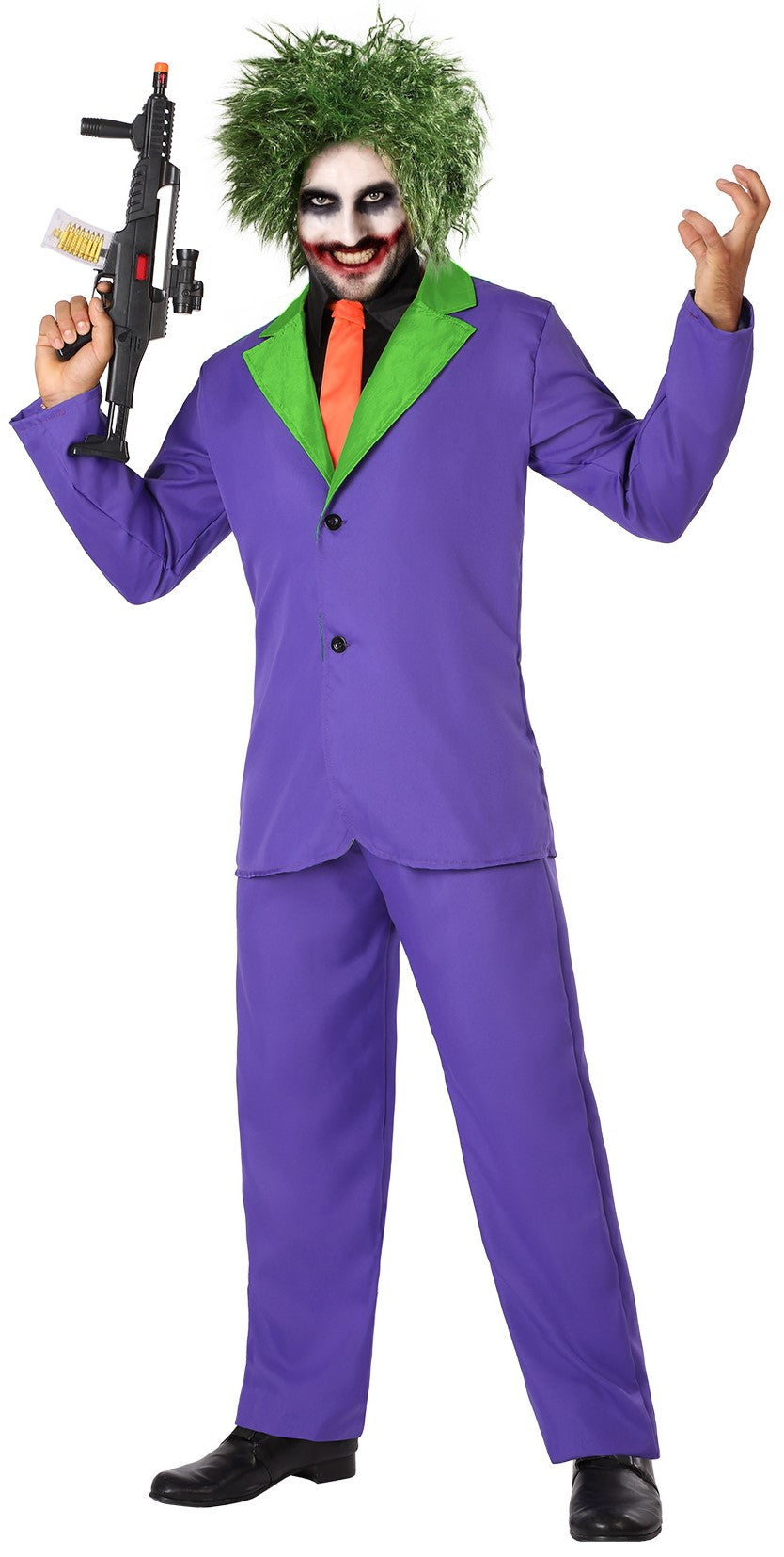 Disfraz de Joker Morado para Hombre Joker Atosa