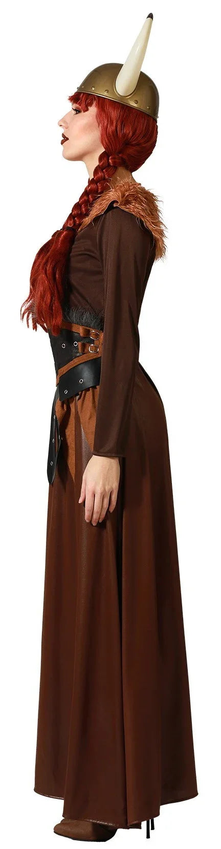 Disfraz de Vikinga Oscura para Mujer Vikingos Atosa
