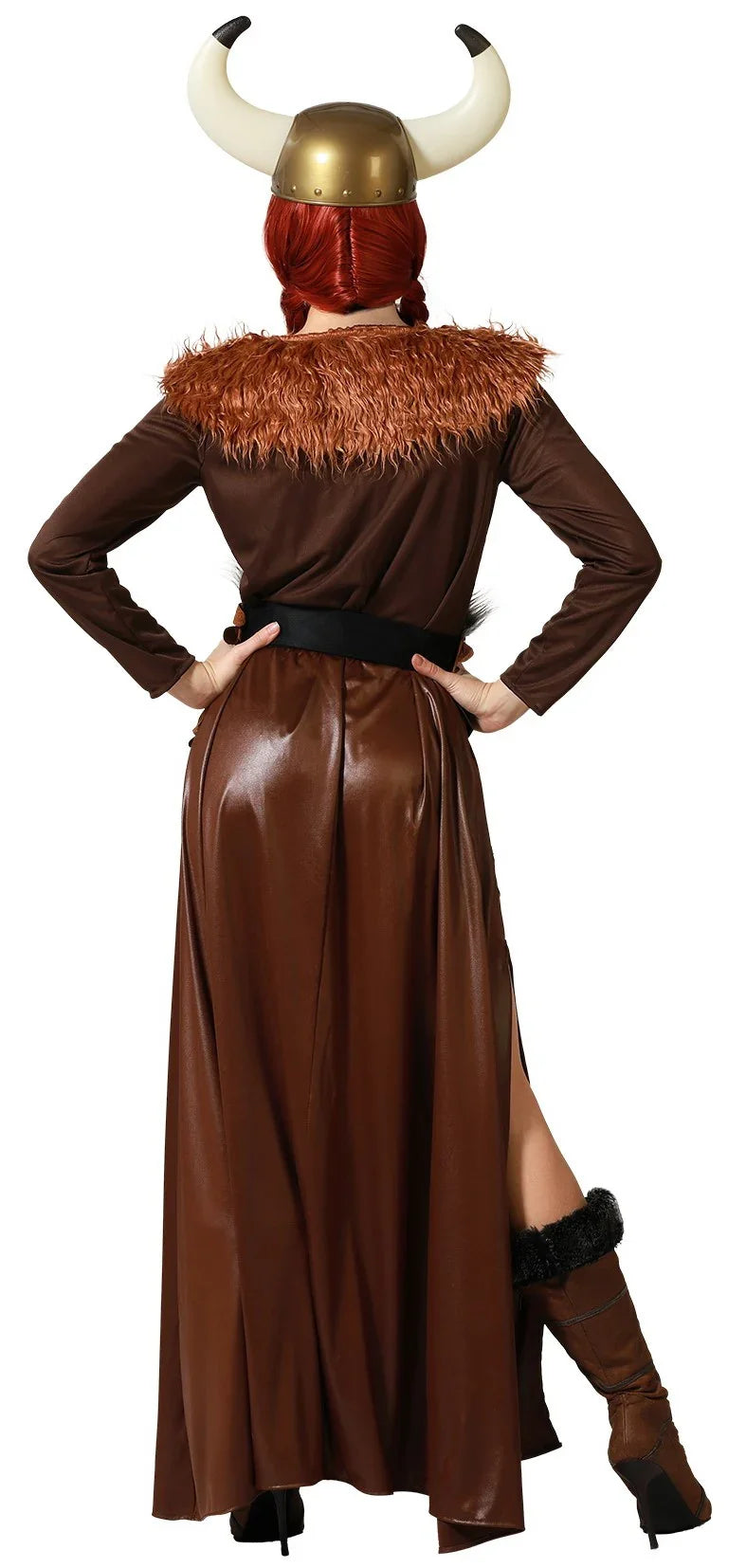 Disfraz de Vikinga Oscura para Mujer Vikingos Atosa