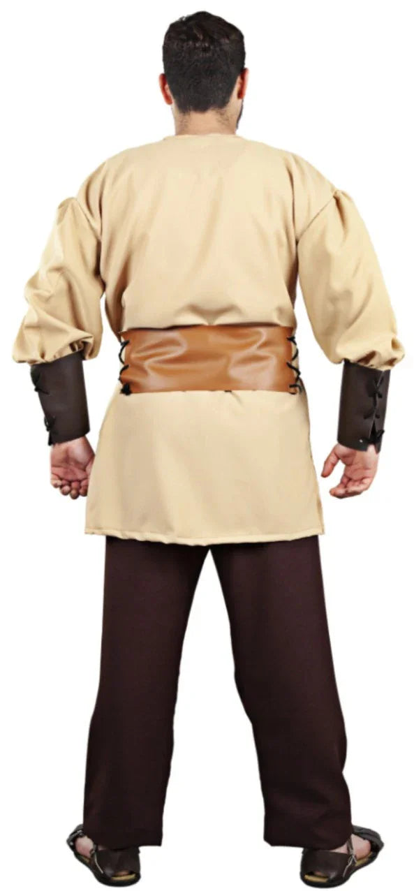 Disfraz de Leñador Medieval para Hombre Campesinos y Posaderos Medievales Fycar