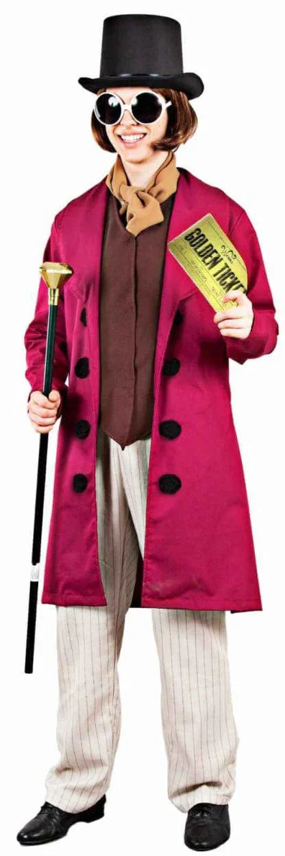 Disfraz de Willy Wonka para Hombre Cine y TV Fycar