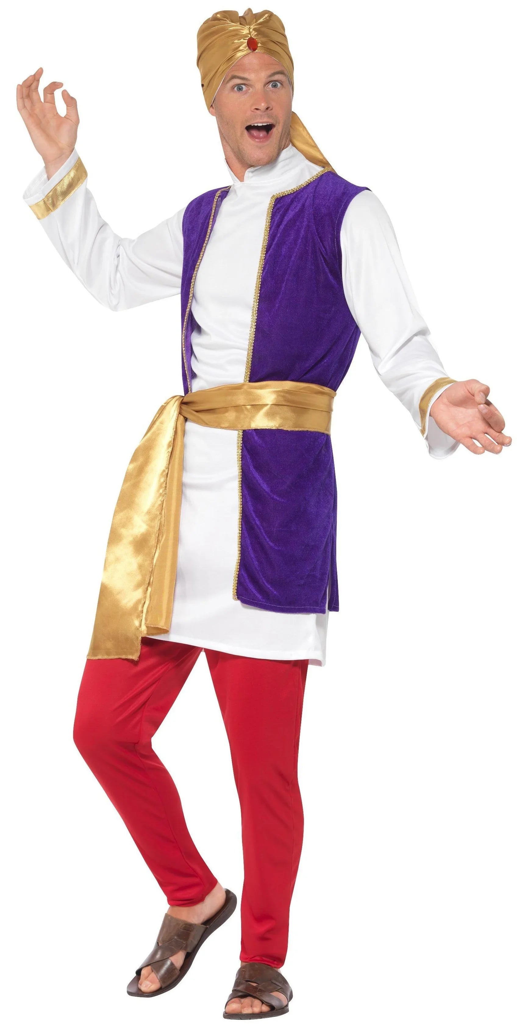 Disfraz de Príncipe Persa para Hombre Árabes Smiffys