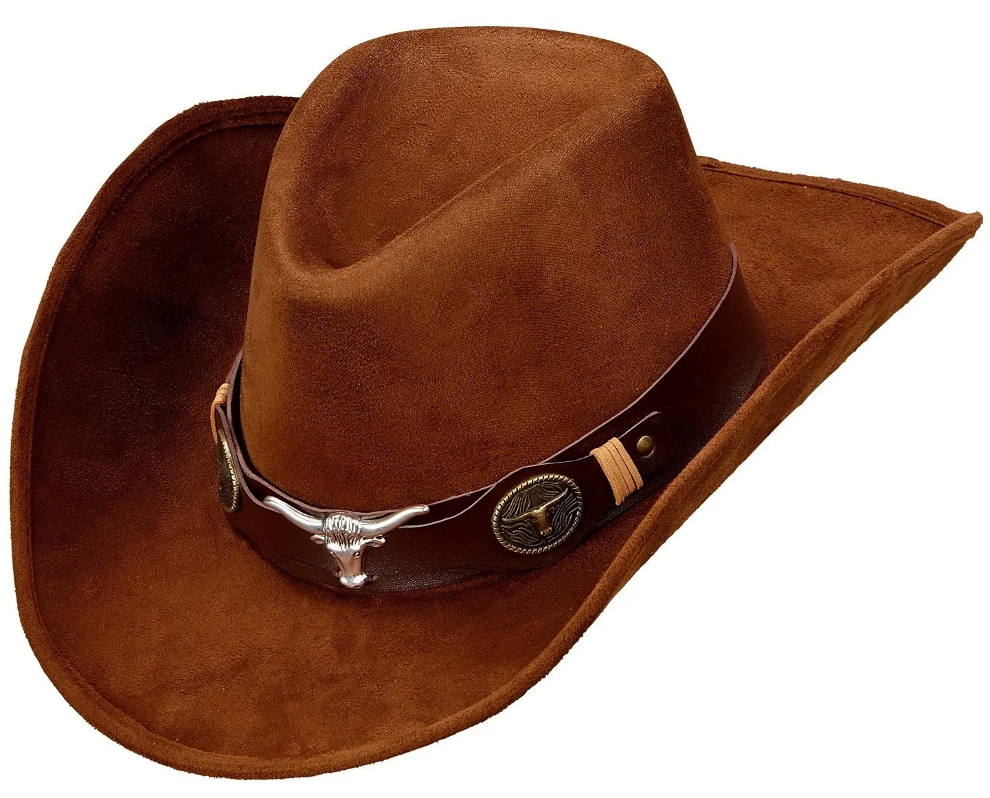 Sombrero de Cowboy Marrón Premium Complementos Vaqueros Widmann