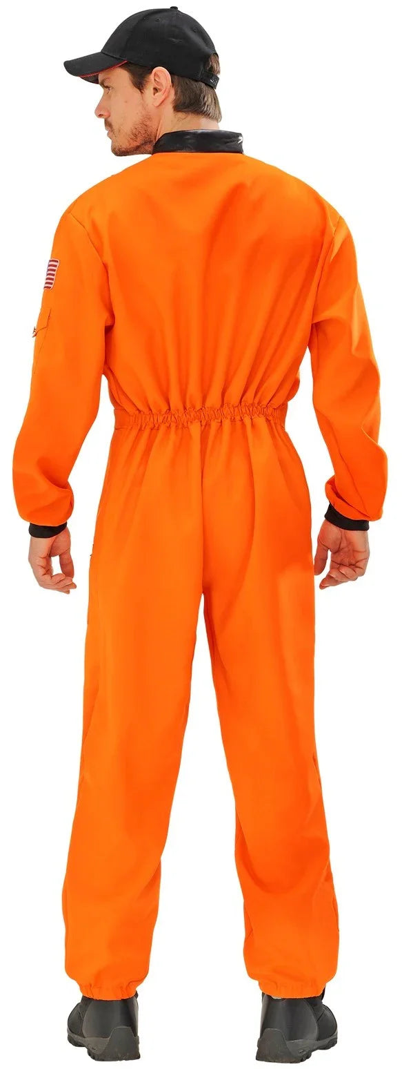 Disfraz de Astronauta Naranja para Hombre Adultos Widmann