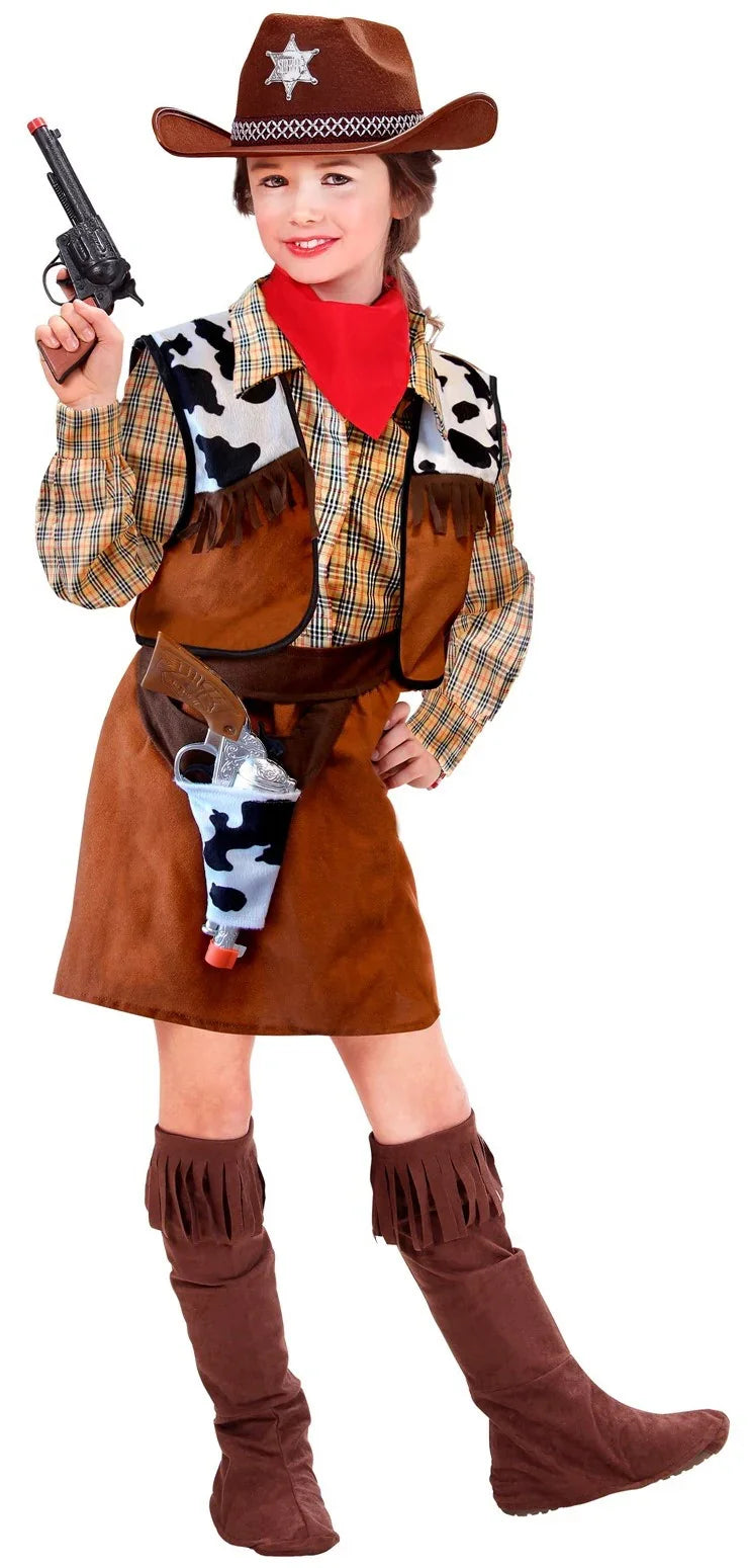 Disfraz de Vaquera Niña INFANTILES Widmann