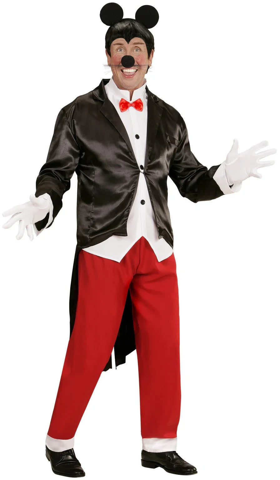 Disfraz de Mickey Mouse con Frac para Adulto Comprar Online