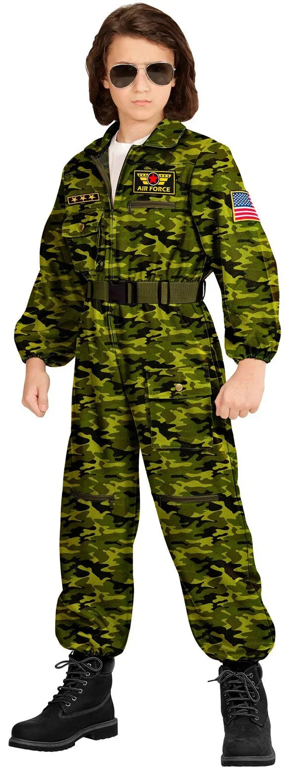 Disfraz de Piloto Militar Infantil Pilotos y Aviadores Widmann
