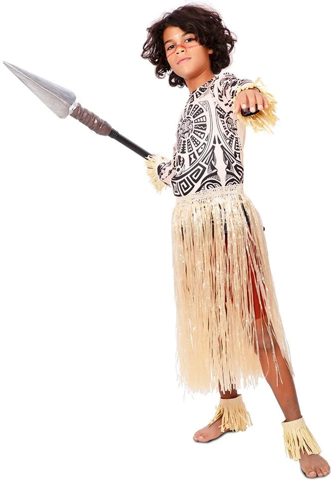 Disfraz de Guerrero Tribal Samoano para Niño Hawaianos EuroCarnavales