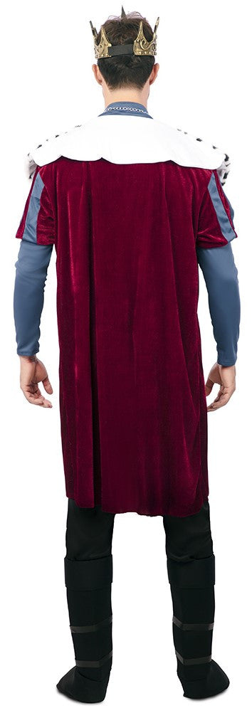 Disfraz de Monarca Medieval para Hombre Reyes y Reinas Medievales EuroCarnavales