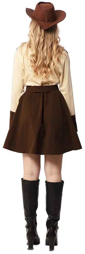 Disfraz de Vaquera con Falda para Mujer Vaquero EuroCarnavales